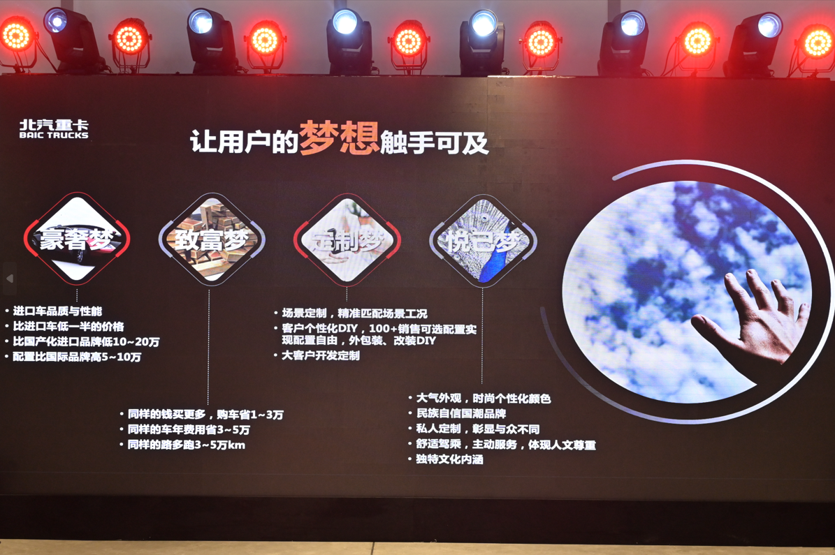 <strong>高质量 低成本 北汽重卡企业战略在京发布</strong>