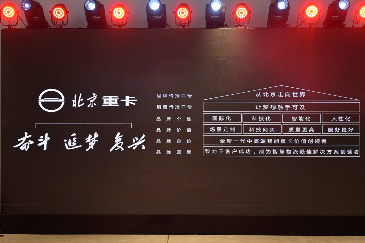<strong>从北京走向世界  中国的世界级重卡品牌北京重卡在京发布</strong>